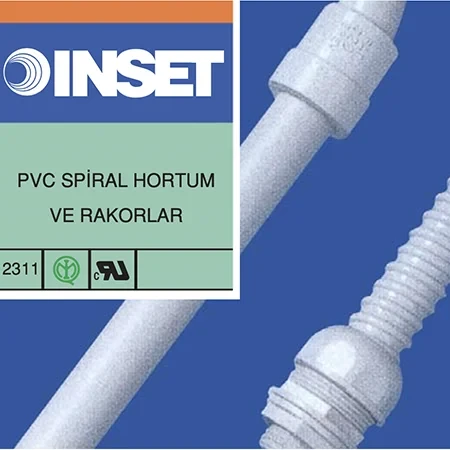 INSET PVC Spiral Hortum ve Rakorları Ürün Kataloğu