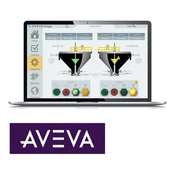 Aveva - EDGER-01-N-20 - Aveva Edge 2020 Scada Runtime 1.5k Tags. 1 Thin Clİent - 1