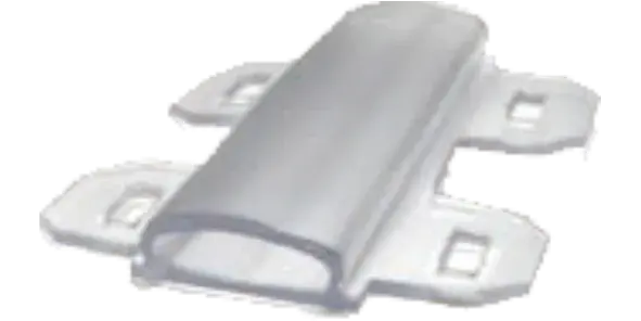 Cembre - 65020 - 15 x 49 mm kablo bağı ile bağlanan şeffaf etiket kılıfı - 1