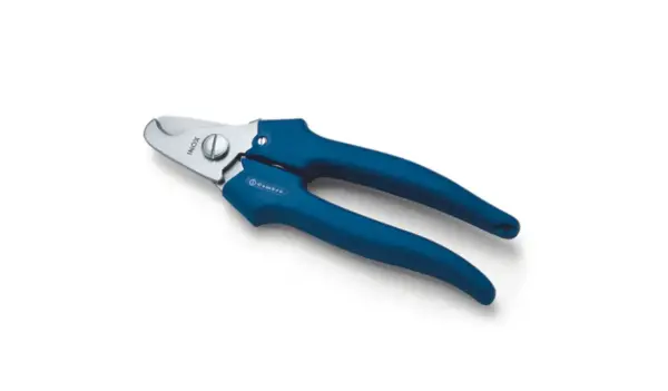 Cembre - SCISSORS PROFESSIONAL WITH SPECIAL STEEL FRAME, SUPPLIED WITH CARRY CASE AND SWIVEL BELT HOOK. SHAPED GROOVE FOR CUTTING CONDUCTOR UP TO 50 SQMM - 1