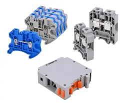 TBS10 - Feed-through Terminal Block, 10 mm2, Grey - 1