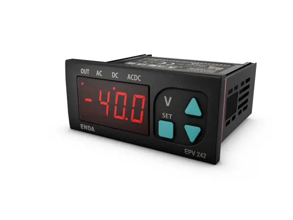 Enda - EPV242-LV - Enda RÖle ÇıkıŞlı Voltmetre - 1