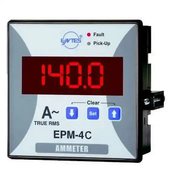 Entes - EPM-4C-96 (M0007) ampermetre (1-10000/5a ve ct-25 ile 1-210a direkt) - 1