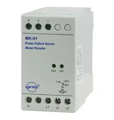Entes - M0143 - Mk-01 Motor Faz Koruma RÖlesİ - 1