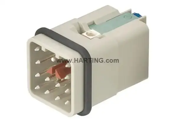 Harting - 09120123001 - Han 12Q-SMC-MI-CRT-PE with QL - 1