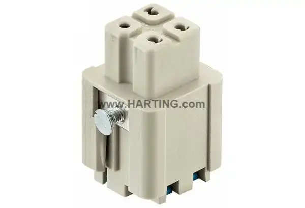 Harting - 09200032733 - Han 3a Female İnsert With Quick-lock - 1