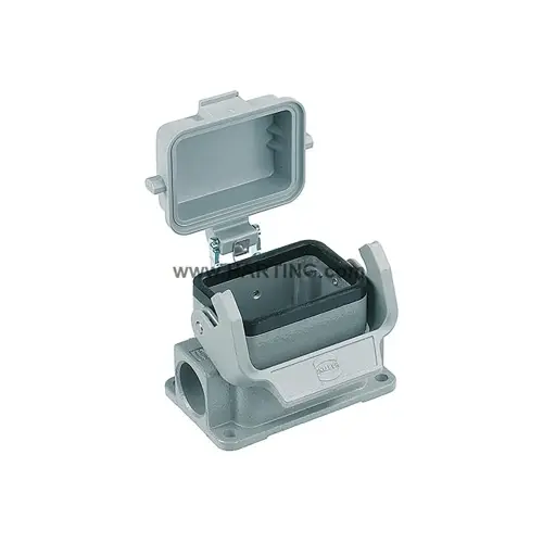 Harting - 09300061256 - Han B Base Surface Lc 1 Lever Thermoplas - 1