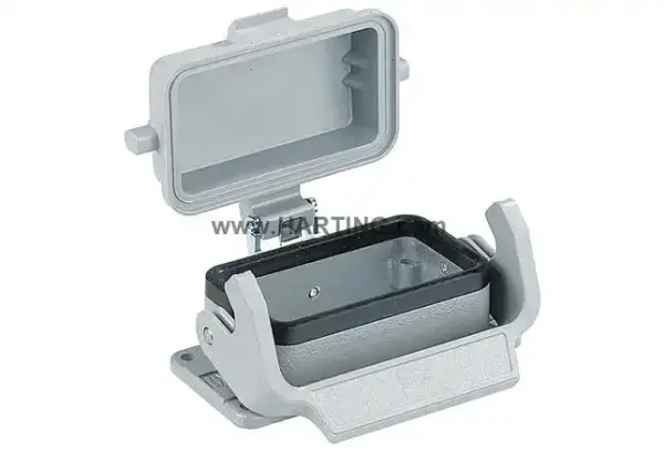 Harting - 09300100303 - Han B Base Panel 1 Lever Thermoplastic C - 1