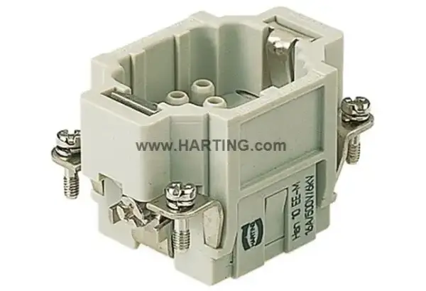 Harting - 09320103001 - Han Ee 10 Pos. Insert Male Crimp - 1