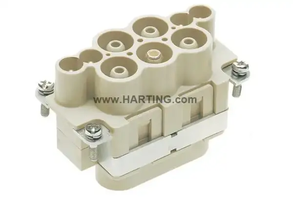 Harting - 09380082601 - Han K4/4-M 6-16mm², Finger protected - 1