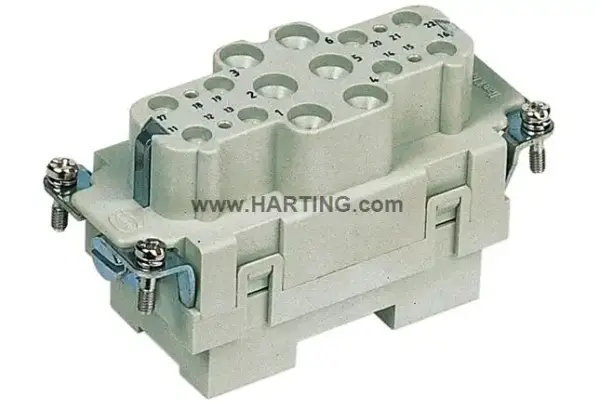 Harting - 09380182701 - Han K 6/12 Pos. F Insert - 1