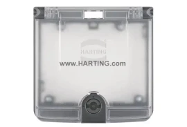 39500000400 - Han-Port double frame, plastic - 1