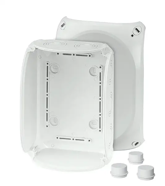 Hensel - DK 1600 GZ - Buat; Ip66, Ik07, Pc, H/s F, Fr, Kırmalı Tip (rakoR Gerektirir), Ral 7035 (gri)Enycase - Buat - 1