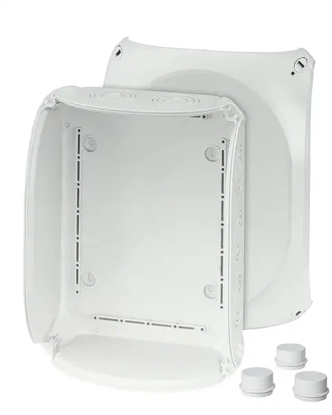 Hensel - DK 3500 G - Buat; Ip66, Ik07, Pc, H/s F, Fr, Kırmalı Tip (rakoR Gerektirir), Ral 7035 (gri)Enycase - Buat - 1