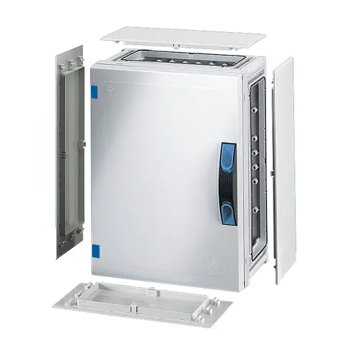 Hensel - Fp 0251 Kilitli plakalı boş kutu, Gri, Polikarbonat - 1