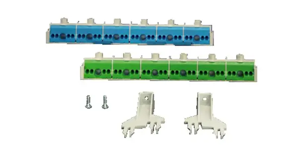 Hensel - FP FC 36 - 3x12 - 36 Modül İçin N/pe KlemensiFp - Enystar Modüler Pano - 1