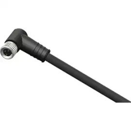 CBF08-R33N0-02BPVC - 3 pin, dişi, M08, 2m, 90°açılı pvc kablo - 1