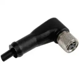 CBF08-R33N0-10BPVC - 3 pin, dişi, M08, 10m, 90°açılı pvc kablo - 1
