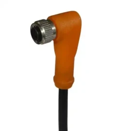 CBF08-R33N2-02BPVC - 3 pin, dişi, M08, 2m, 90°açılı pvc kablo ledli - 1