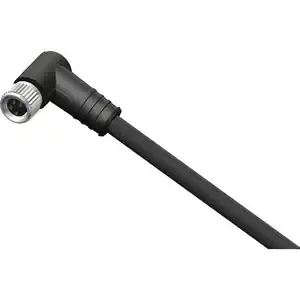 Katlax - CBF08-R44N0-02BPVC - 4 pin, dişi, M08, 2m, 90°açılı pvc kablo - 1