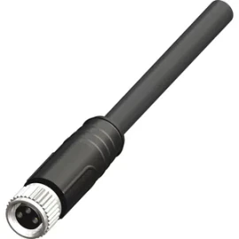 CBF08-S33N0-03BPVC - 3 pin, dişi, M08, 3m, düz pvc kablo - 1