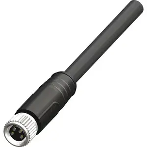 Katlax - CBF08-S44N0-15BPVC - 4 Pin, Dişi, M08, 15m, Düz Pvc Kablo - 1