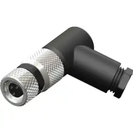 CNF08-R3SP0-BP5 - 3 pin, M08, 90°açılı dişi konnektör - 1