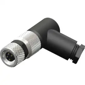 CNF08-R4SP0-BP5 - 4 pin, M08, 90°açılı dişi konnektör - 1