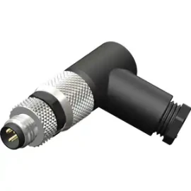 CNM08-R3SP0-BP5 - 3 pin, M08, 90°açılı erkek konnektör - 1