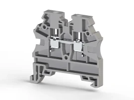 304200RP AVK 2,5 RD 2,5 mm2, vida bağlantılı, tek katlı geçiş klemensi, yalıtım malzemesi pa, gri - 1