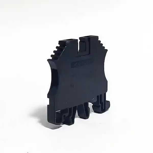 Klemsan - 305135 PEK-4 4 mm2, vida bağlantılı, tek katlı geçiş klemensi, yalıtım malzemesi pa, siyah - 1