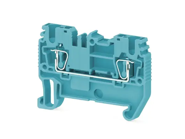Klemsan - 311051 - Srd 2,5 Tek katlı geçiş klemensi, Mavi - 1