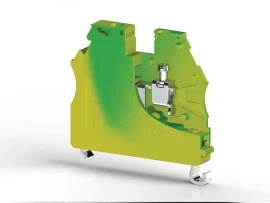 334170 AVK 2,5T RD 2,5 mm2, avk rd serisine uygun , tek katlı topraklama klemensi,yalıtım malzemesi pa, sarı-yeşil - 1