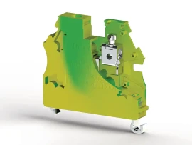 334180 AVK 4T RD 4 mm2, avk rd serisine uygun , tek katlı topraklama klemensi, yalıtım malzemesi pa, sarı-yeşil - 1