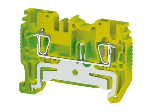 Klemsan - 337120 - Srd 2,5t 2'li Topraklama klemensi, Sarı-Yesil - 1