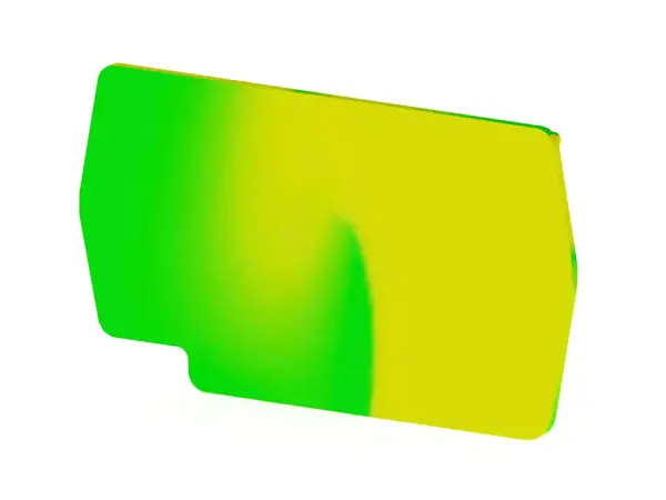 Klemsan - 446442T - Npp/pyk 1,5/2,5 Nihayet Plakası, Sarı-Yeşil - 1