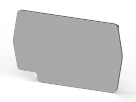 446449 NPP / PYK 2,5 1mm nihayet plakası, yalıtım malzemesi pa, gri - 1