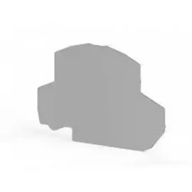 446669 - NPP / PYK 4 - 2FN 1mm nihayet plakası, yalıtım malzemesi pa, Gri - 2
