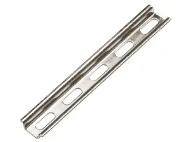 500613 - Mr 15x5,5 Delikli Klemens Montaj Rayı, 2m - 1