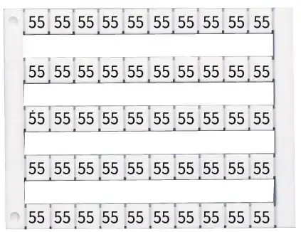 Klemsan - 505041 - DY 5 5x5 etiketleme - 1