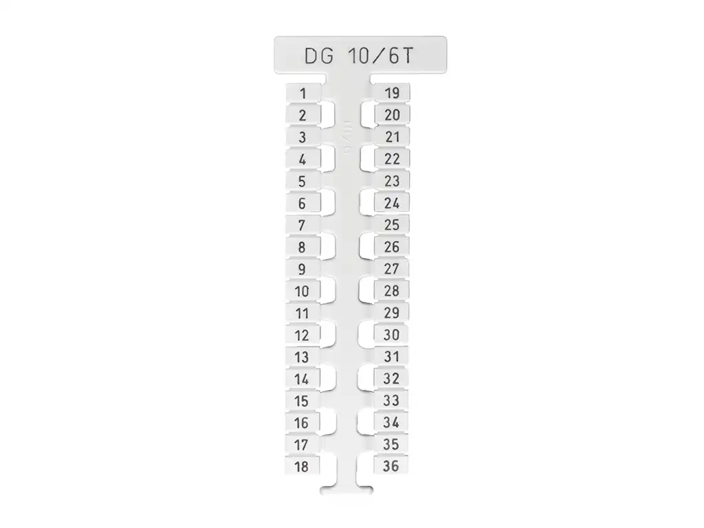 505390 - DG 10/6 T - 10x6 T Etiketleme - 1