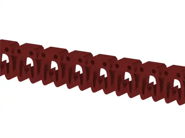 Klemsan - 517002 - KE 1 (2) rakam kablo etiketi - 1