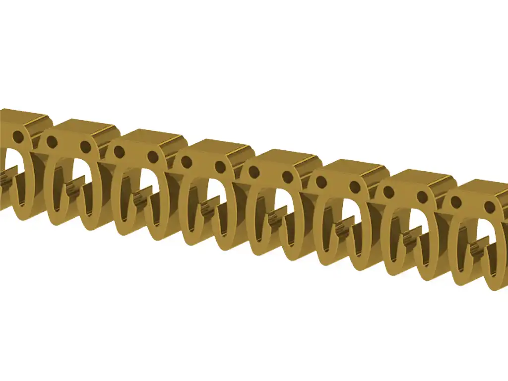 Klemsan - 517033 - (X) Harf kablo etiketi - 1