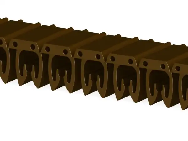 Klemsan - 518001 - KE 2 (1) rakam kablo etiketi - 1