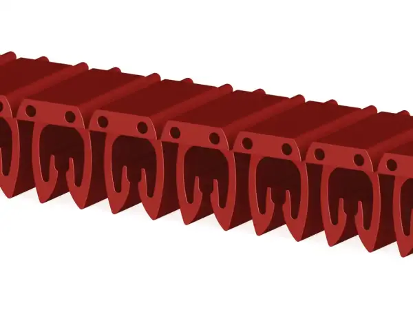 Klemsan - 518002 - KE 2 (2) rakam kablo etiketi - 1