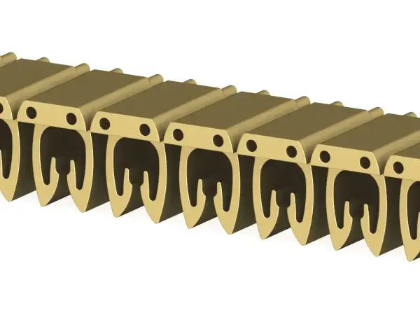 Klemsan - 518004 - KE 2 (4) rakam kablo etiketi - 1