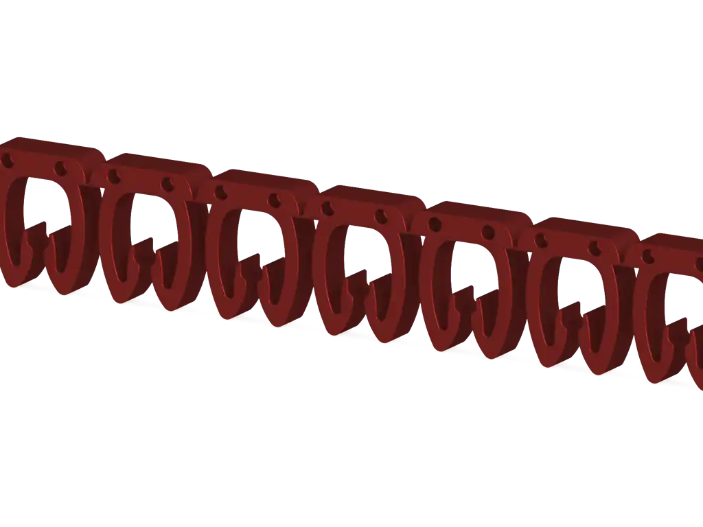 519002 - (2) Rakam kablo etiketi - 1