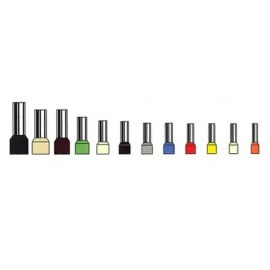 570060E IKY 4,0/9 4,0 mm² kablo çapına uygun izoleli yüksük gri - 2