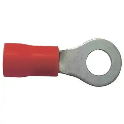 Klemsan - 590012 KYK 401 0,5-1,5 mm2 kablo kesitine uygun izoleli, yuvarlak uçlu kablo pabucu - 1