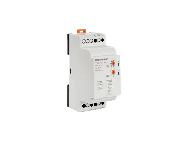 Klemsan - 600102 - CT3-AC-24 gerçek rms akım transdüseri dc beslemeli - 1